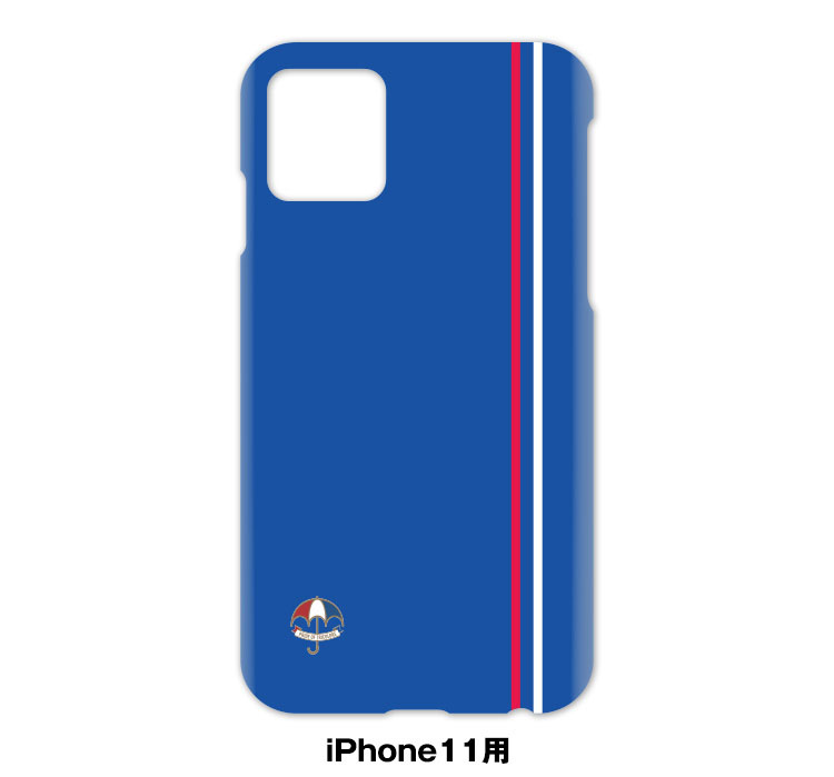 【商品名】2021スマホケース〈ストライプ：ブルー/ホワイト〉