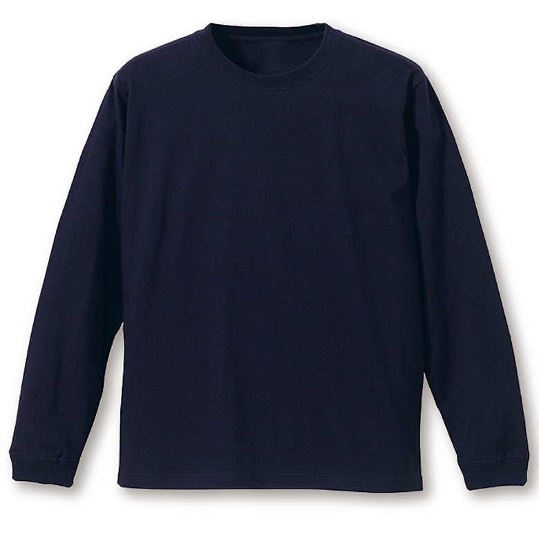 YOKOHAMA グラフィック ロングTシャツ ネイビー