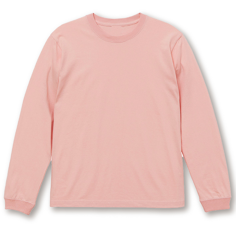 YOKOHAMA グラフィック ロングTシャツ ピンク