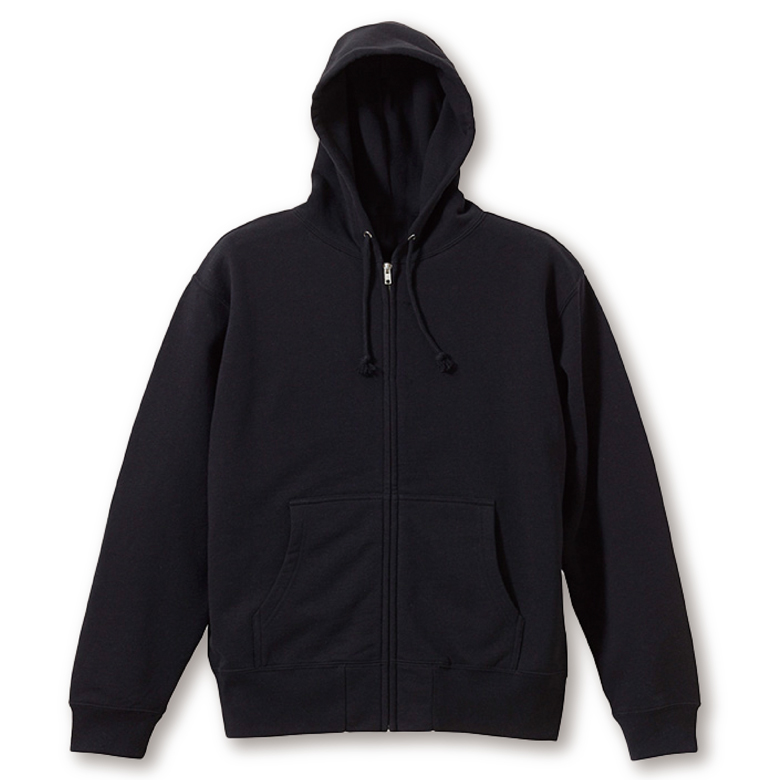 YOKOHAMA グラフィック パーカー ブラック