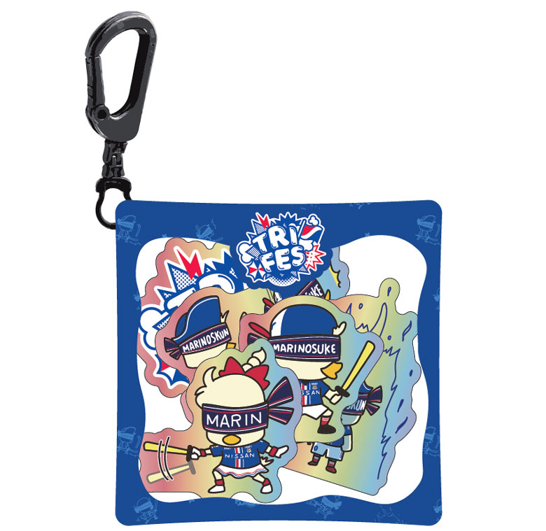 クリアポーチ&ステッカーセット＜トリコロールフェスタ2023＞