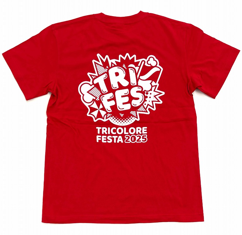 選手直筆サイン入りトリコロールフェスタ2025オリジナルTシャツ