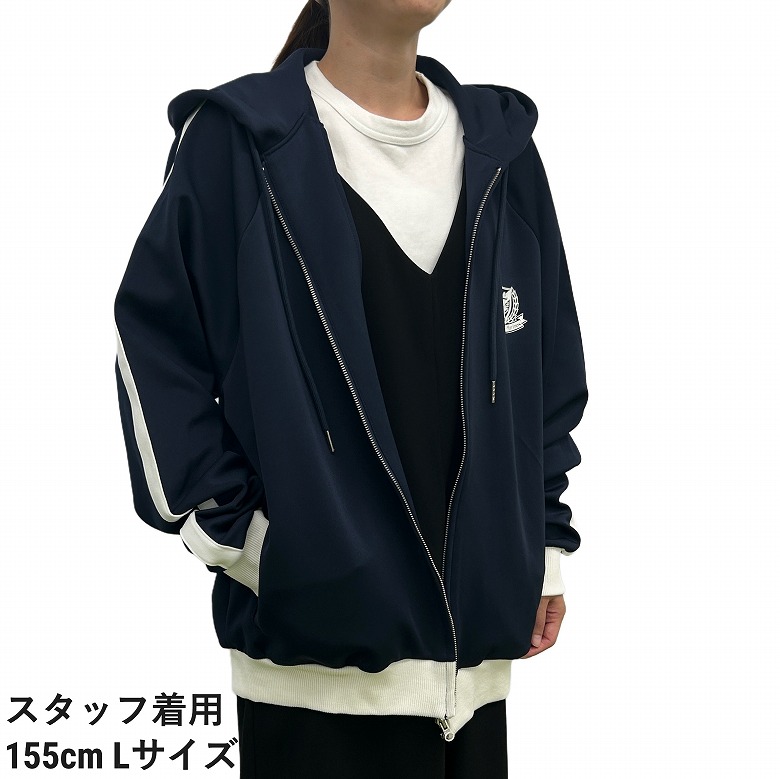 ジャージーパーカー＜エンブレム＞