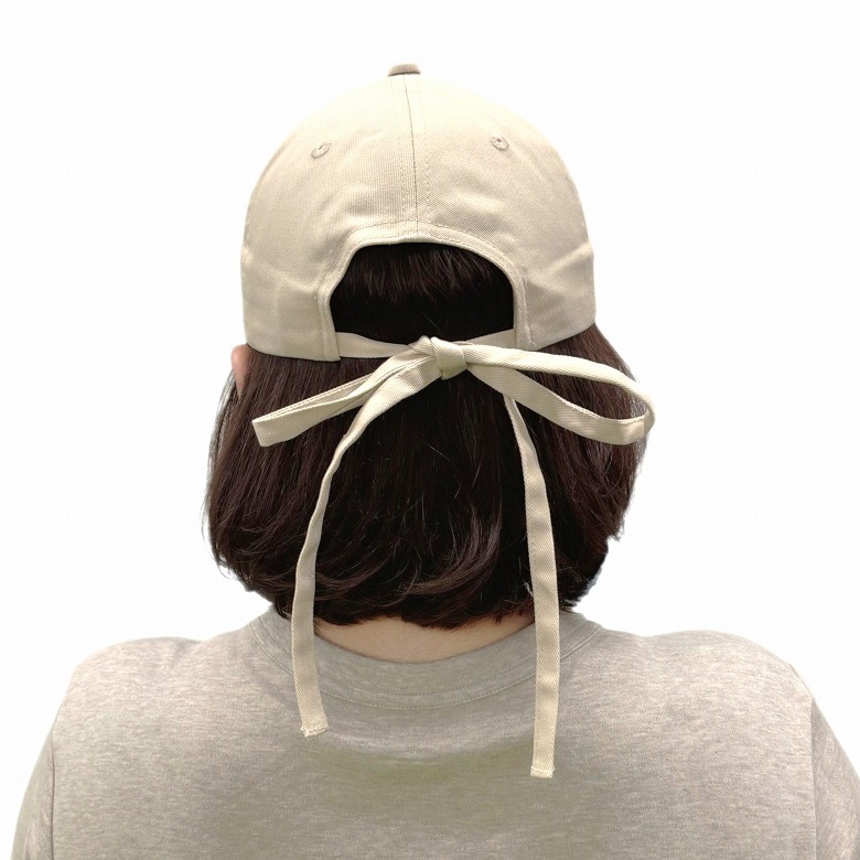 リボンキャップ＜まる顔＞