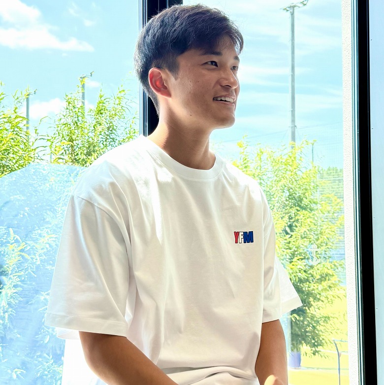 ボックスシルエットTシャツ＜YFMトリコロール＞