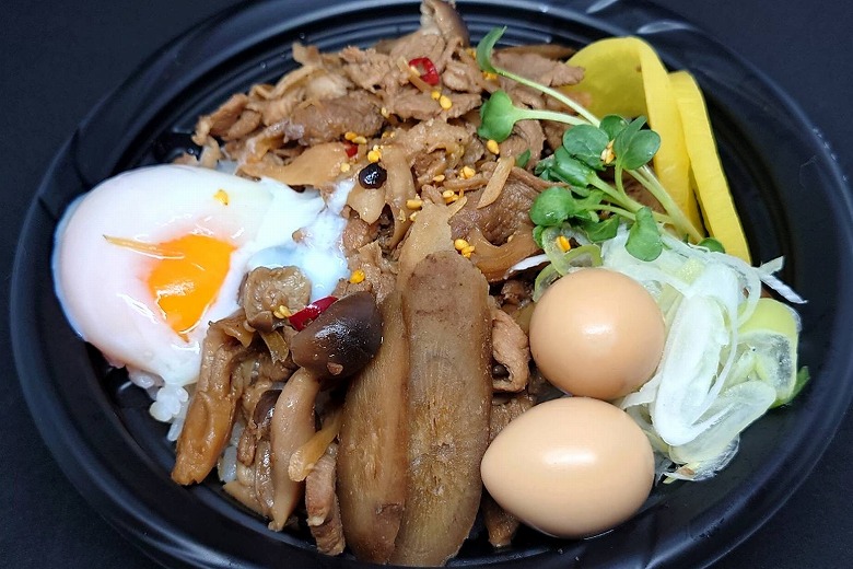 相模豚 生姜香るしぐれ煮丼