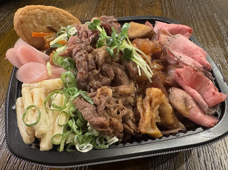 極プレミアム 贅沢牛肉づくし3点盛りkiwami premium（牛すき焼き・牛すじ煮込・ローストビーフ）