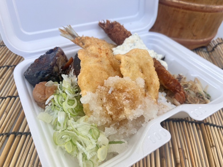 鯖えびあじフライ＋とり天おろしポン酢