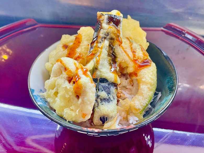 野菜天丼