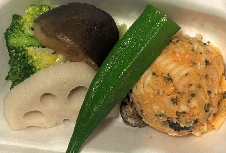彩り野菜のおひたし＆イタリアンポテトサラダ（マヨネーズ不使用）
