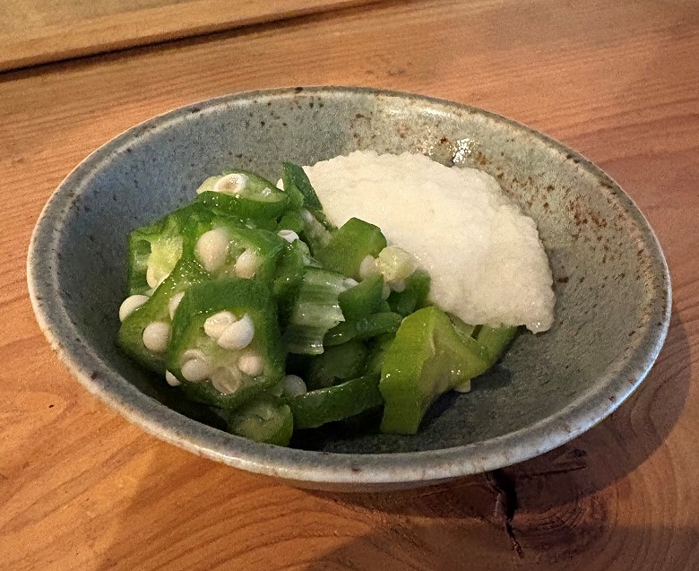 野菜トッピング とろろオクラ