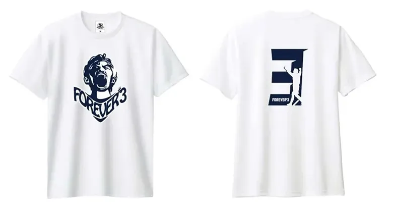 8/7（金）鹿島戦「Forever 3Tシャツ」着用のお知らせ | ニュース